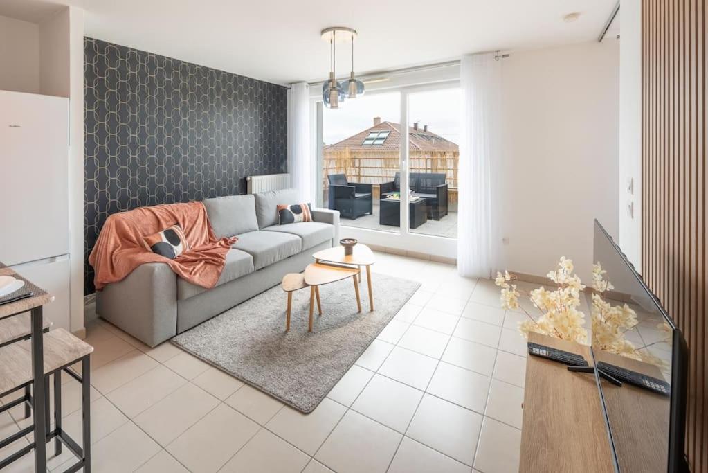 L'Excellence-8Min Aeroport-Terrasse-Parking Prive Apartment Lingolsheim Exterior photo